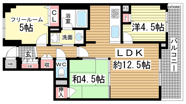 間取り図  間取り図