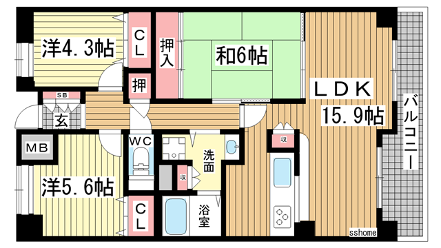 間取り図  間取り図