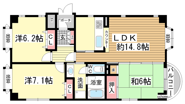 間取り図 間取り図