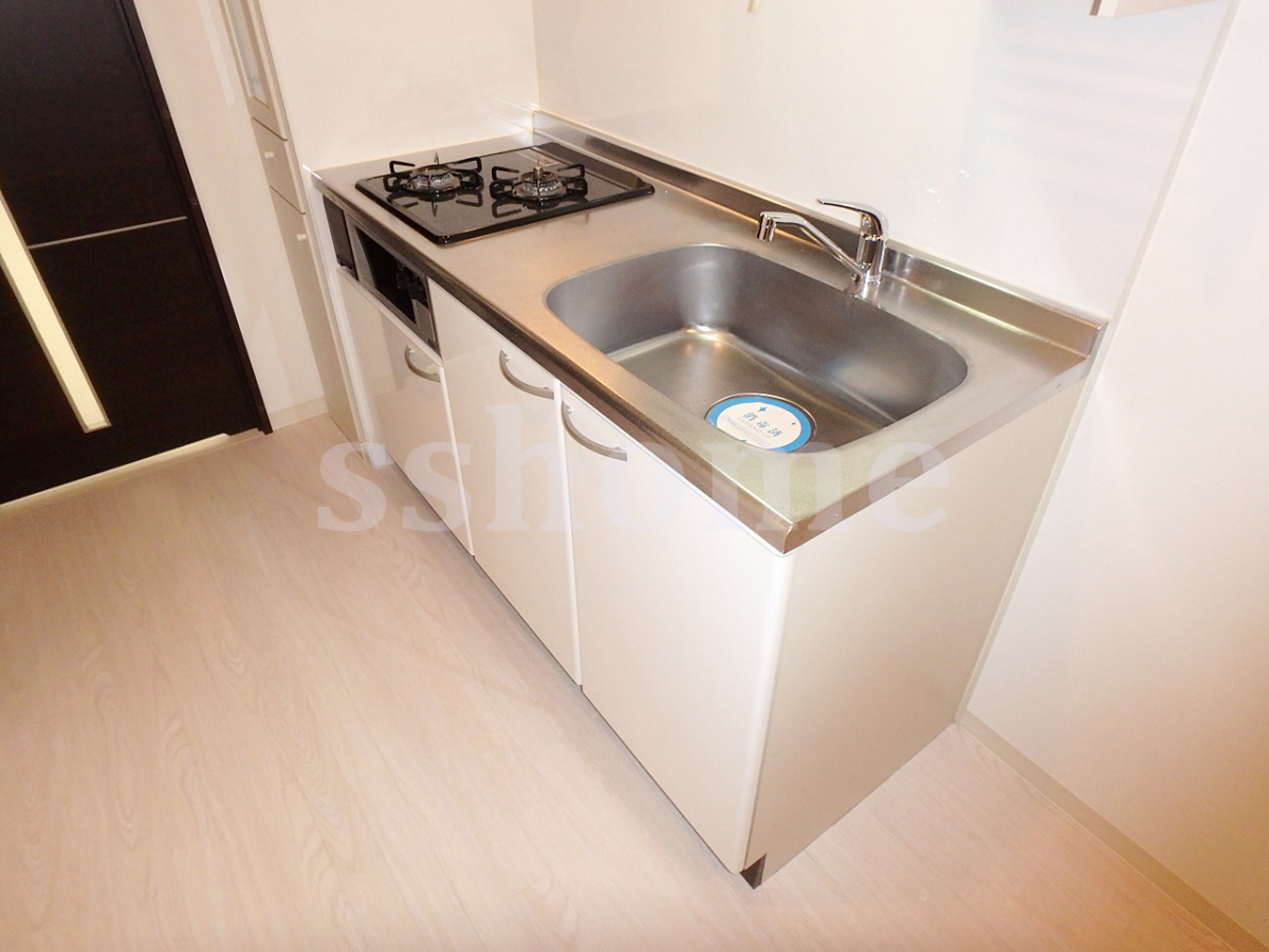 キッチン 2口ガスコンロ付システムキッチン☆ 写真3