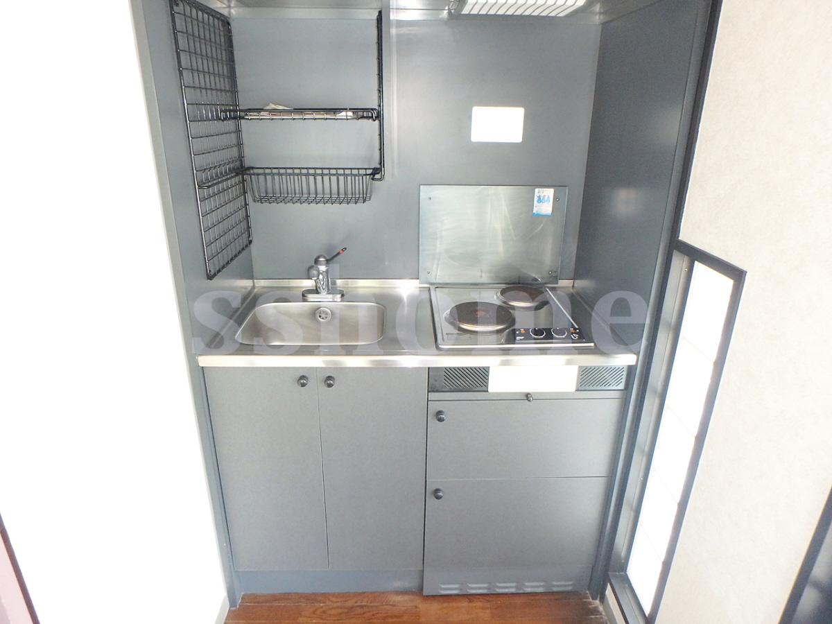 キッチン 電気コンロ2口付き 写真3