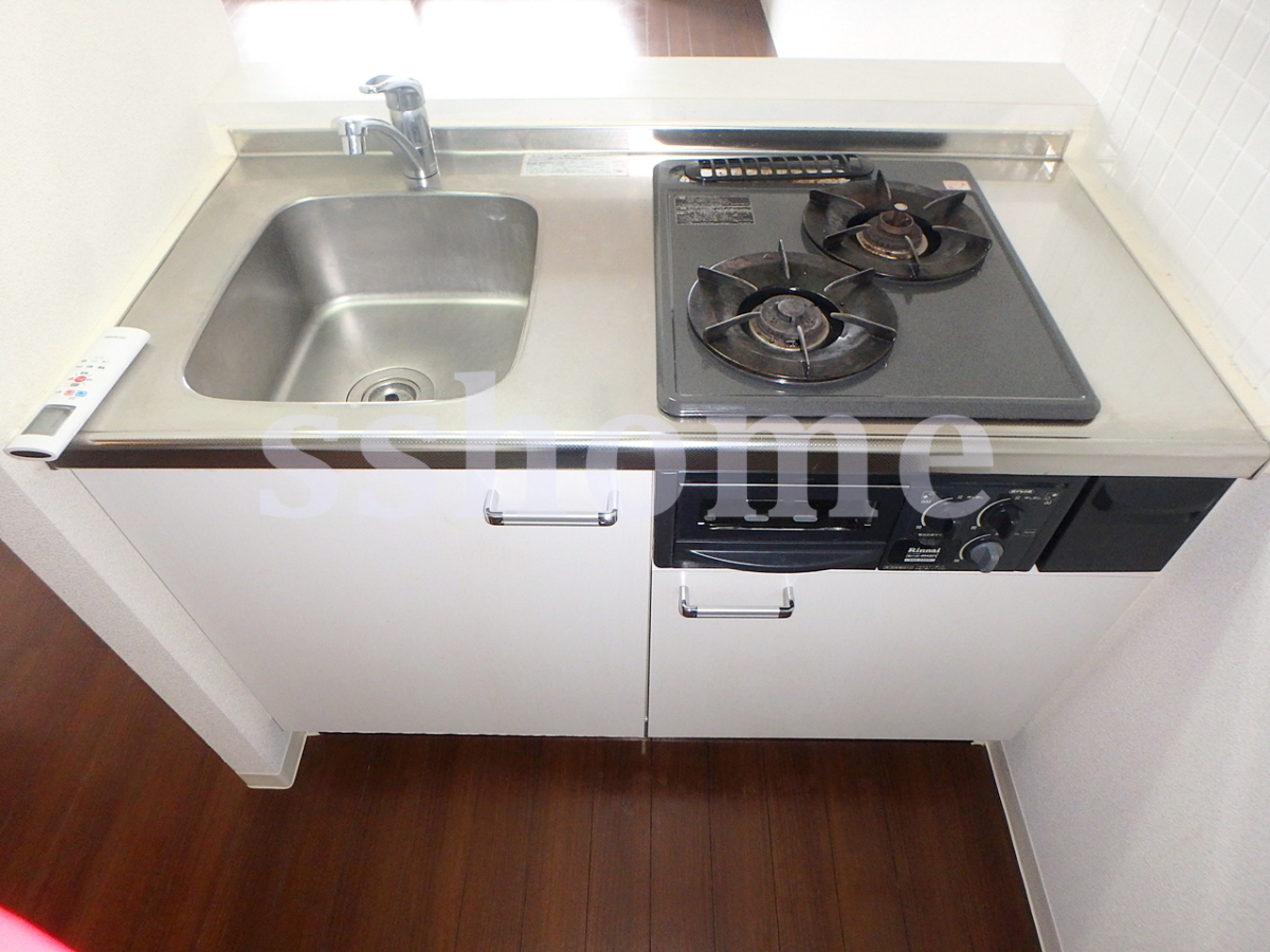 キッチン 2口・ガスコンロ・システムキッチン☆ 写真3