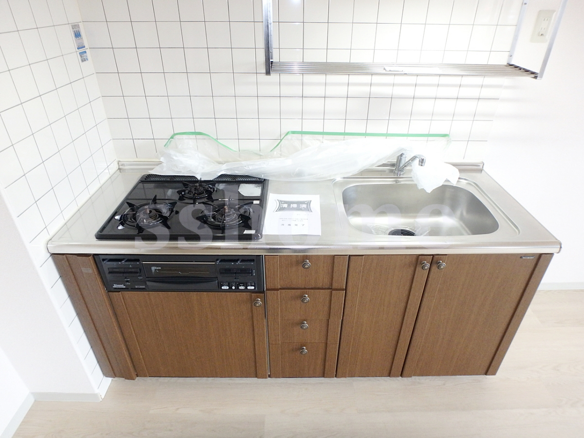 キッチン 3口ガスコンロのシステムキッチン♪ 写真3