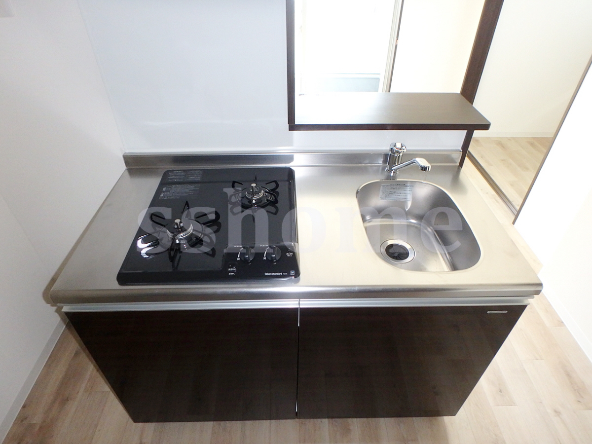 キッチン 2口ガスコンロ付キッチン☆ 写真3