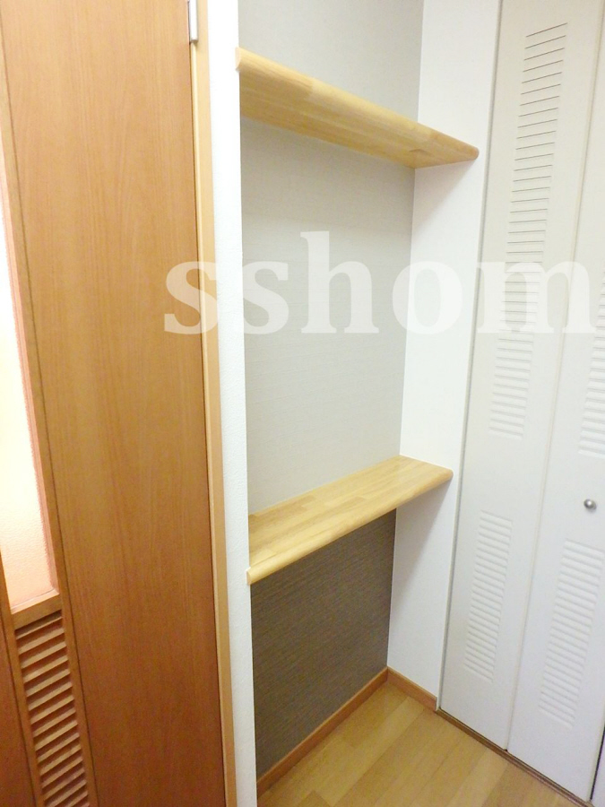 収納 玄関に便利な棚☆お洒落に飾れます♪ 写真18