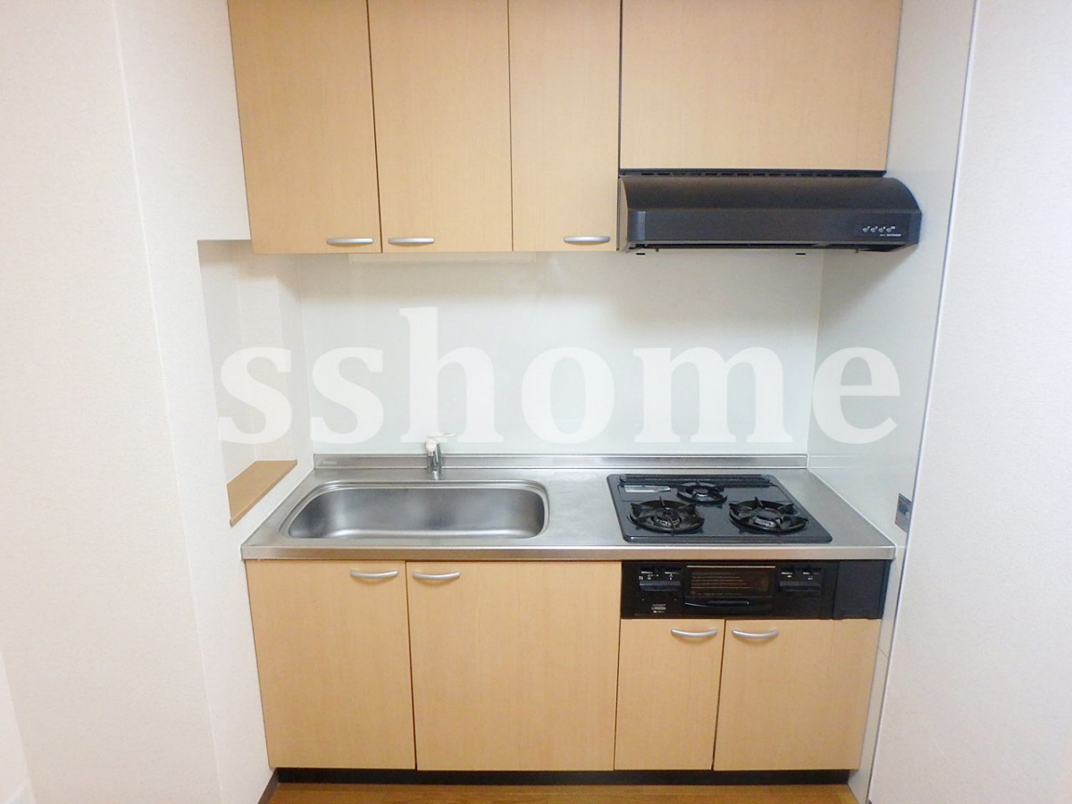 キッチン 3口ガスコンロ・グリル付システムキッチン☆ 写真3