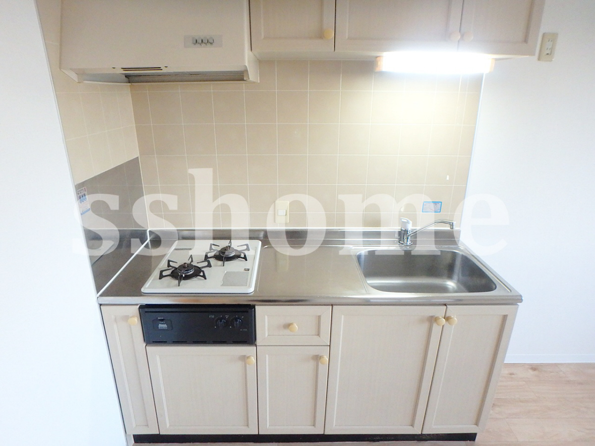 キッチン 2口ガスコンロ付きキッチン☆ 写真3