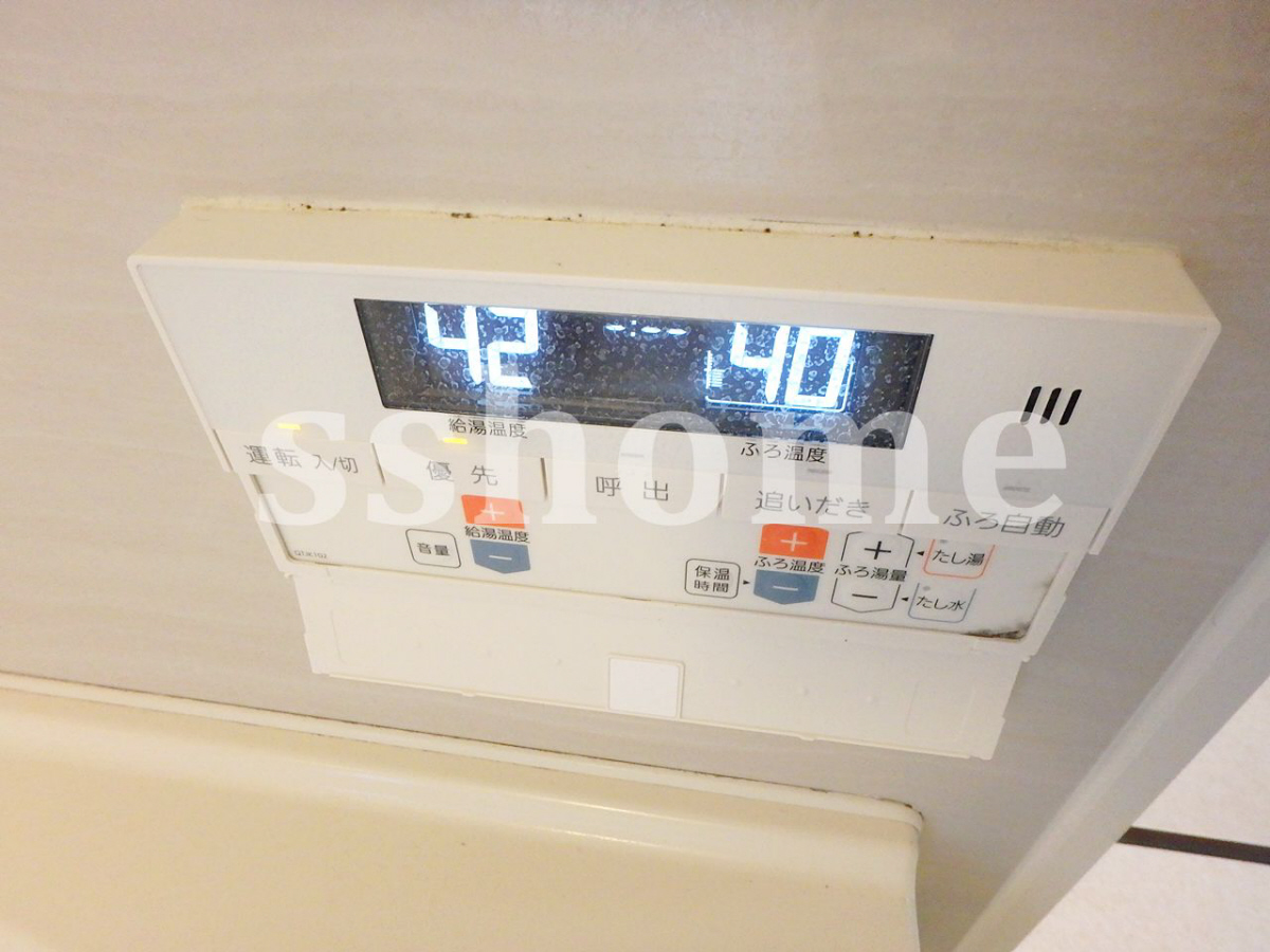設備 給湯操作パネル☆追い焚き・オートバス機能あり 写真16