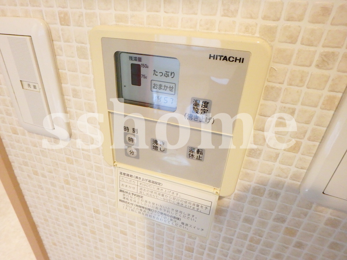 設備 給湯操作パネル(オール電化 写真16