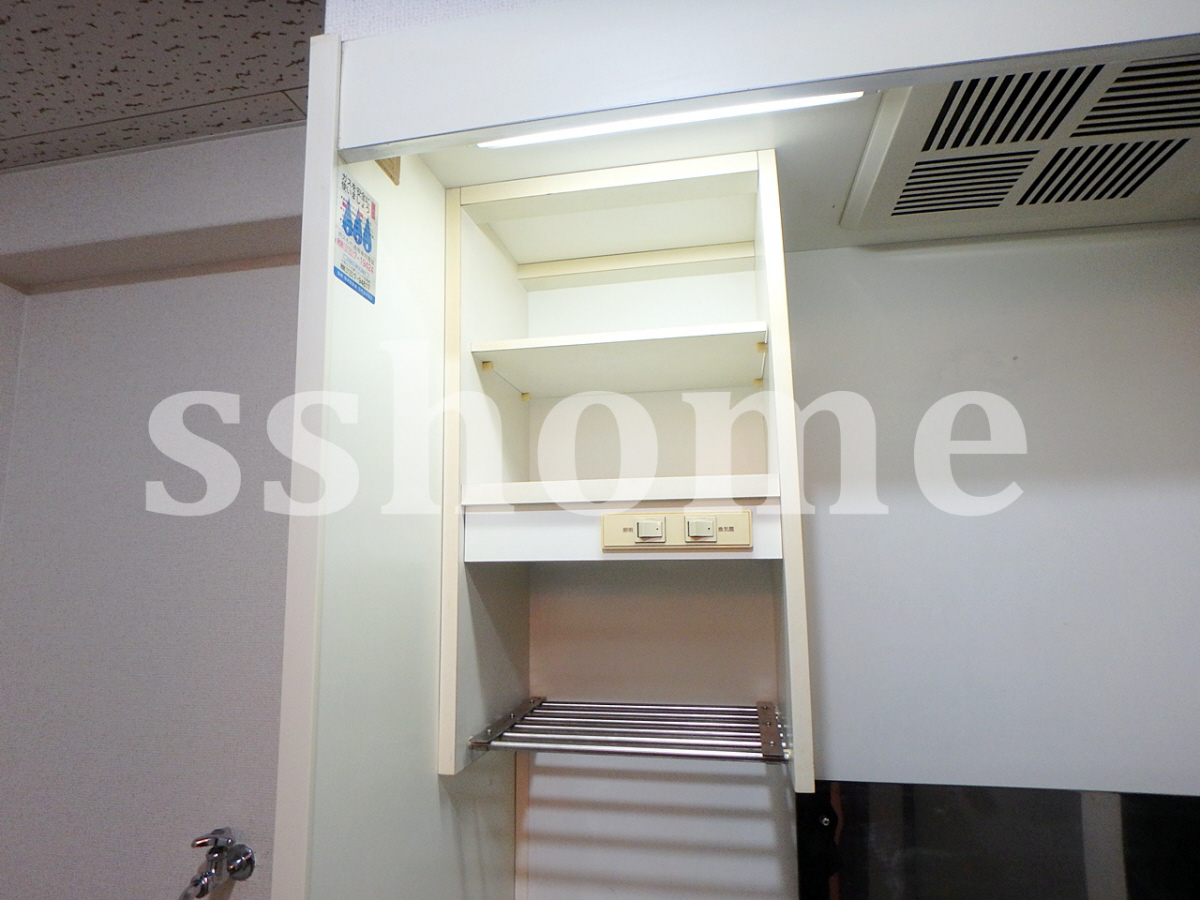 眺望 キッチン上部の棚☆ 写真17