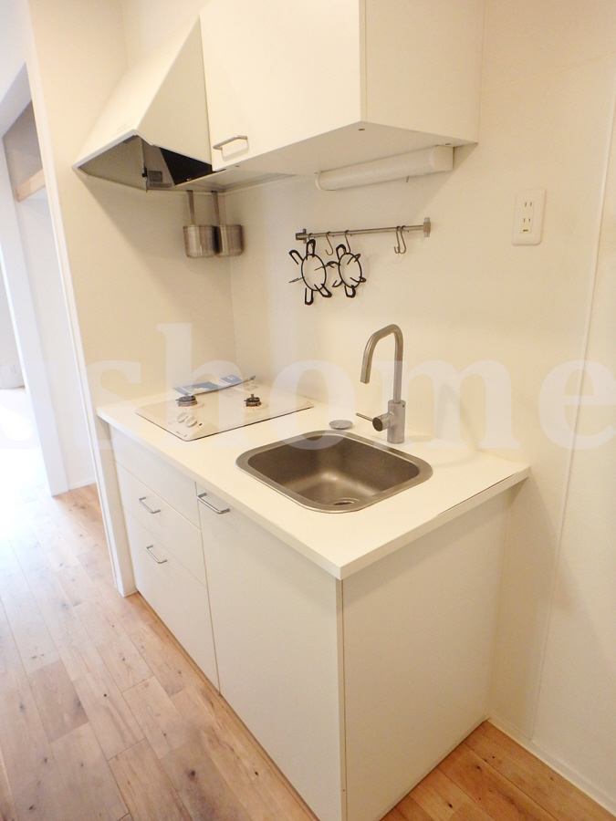 キッチン 2口コンのシステムキッチン 写真3