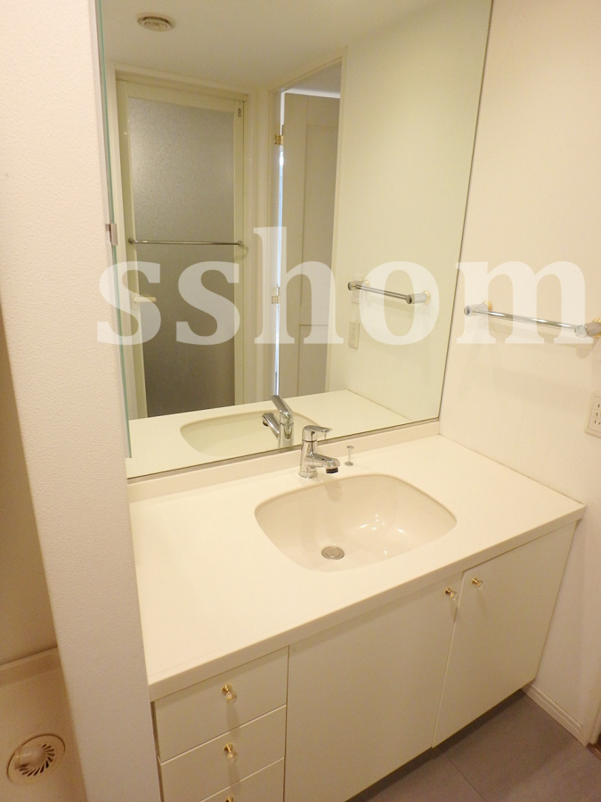 洗面所 おおきな鏡の洗面台☆ 写真9