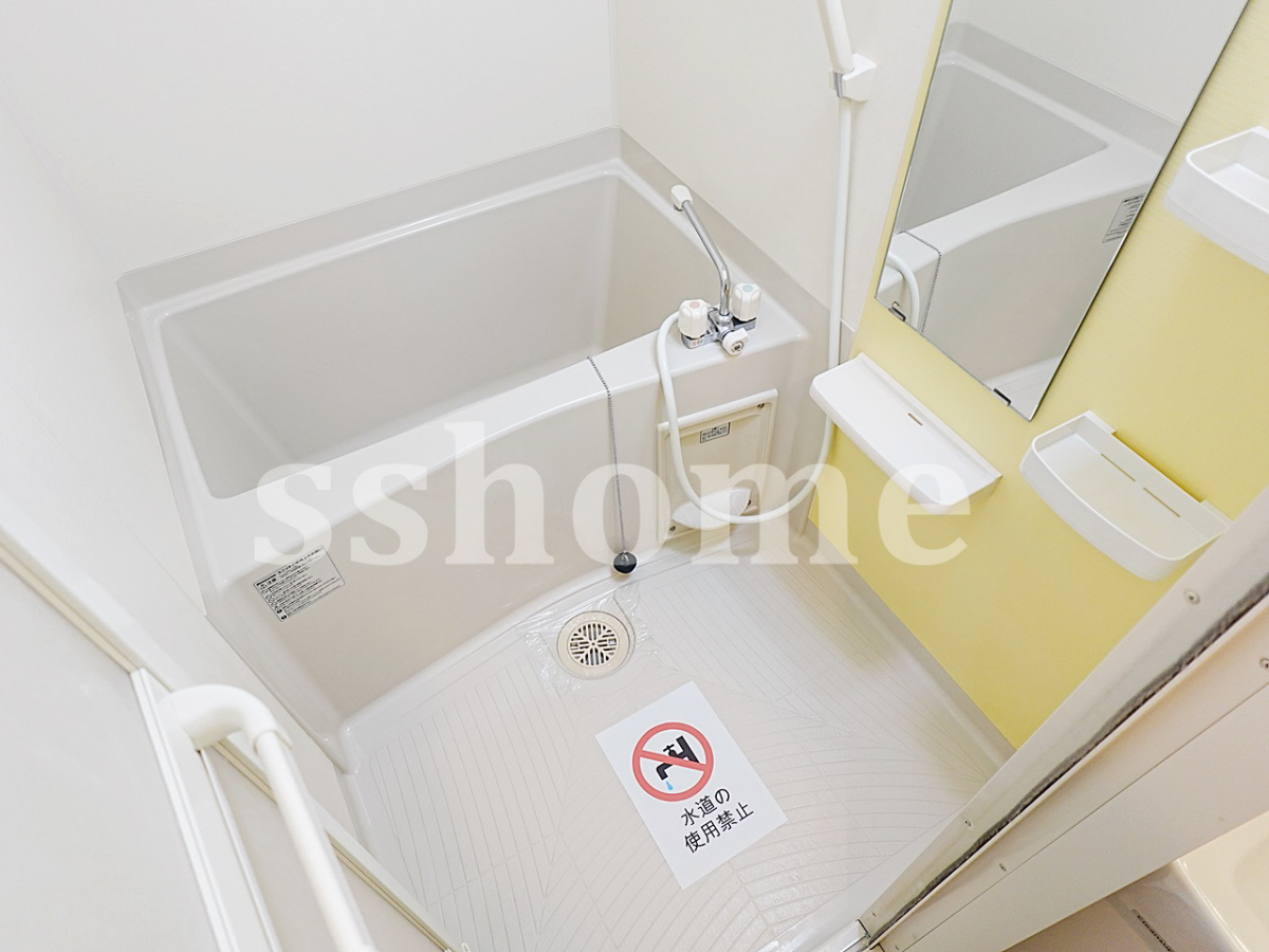 バス 一体型浴槽はお掃除楽々 写真4