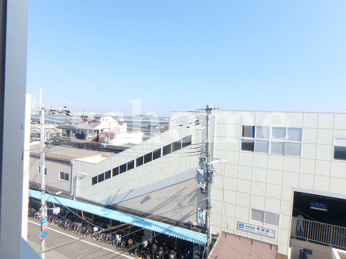 駅前♪バルコニーからの景色 写真7