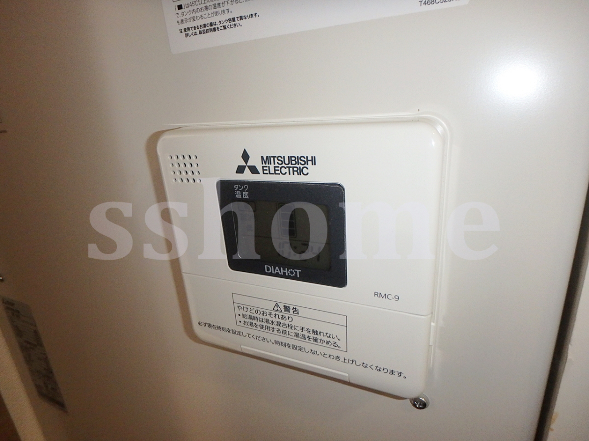 オール電化の給湯操作パネル 写真7